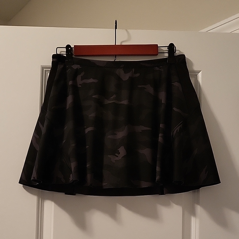 Athleta Black Skater Mini Skorts Casual